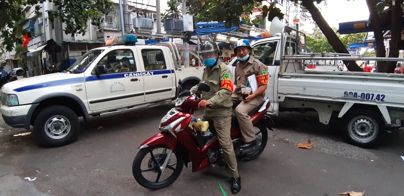 Chung cư ở Sài Gòn bị phong tỏa do bệnh nhân tái nhiễm COVID-19 ảnh 3