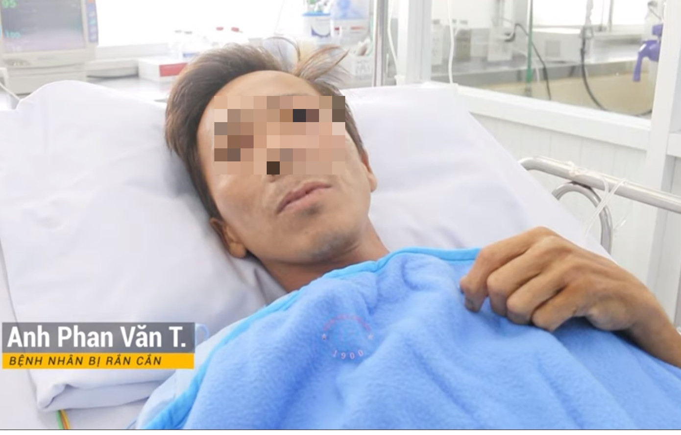 Sự hồi phục kỳ diệu của người đàn ông bị rắn hổ mang chúa cắn ở Tây Ninh ảnh 1