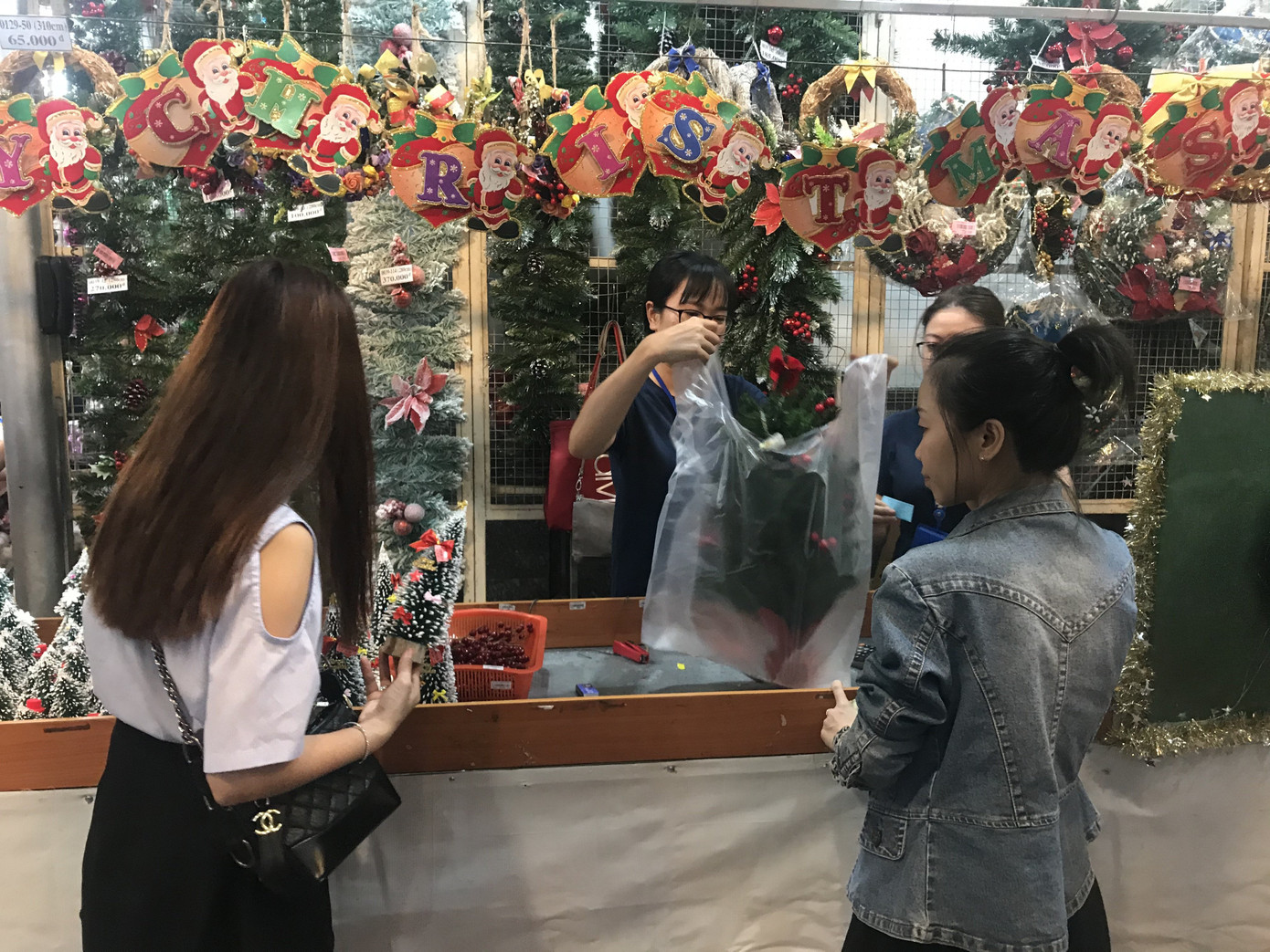 Dân Sài Gòn 'săn' tùng thơm giá rẻ chơi Noel ảnh 8