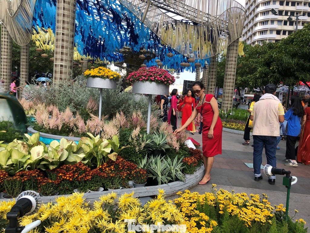 Vì sao tiểu cảnh ở phố đi bộ Nguyễn Huệ tả tơi ảnh 7