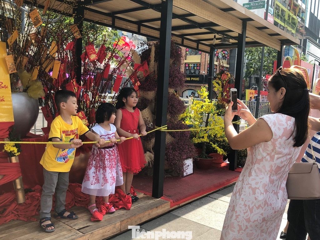 Vì sao tiểu cảnh ở phố đi bộ Nguyễn Huệ tả tơi ảnh 9