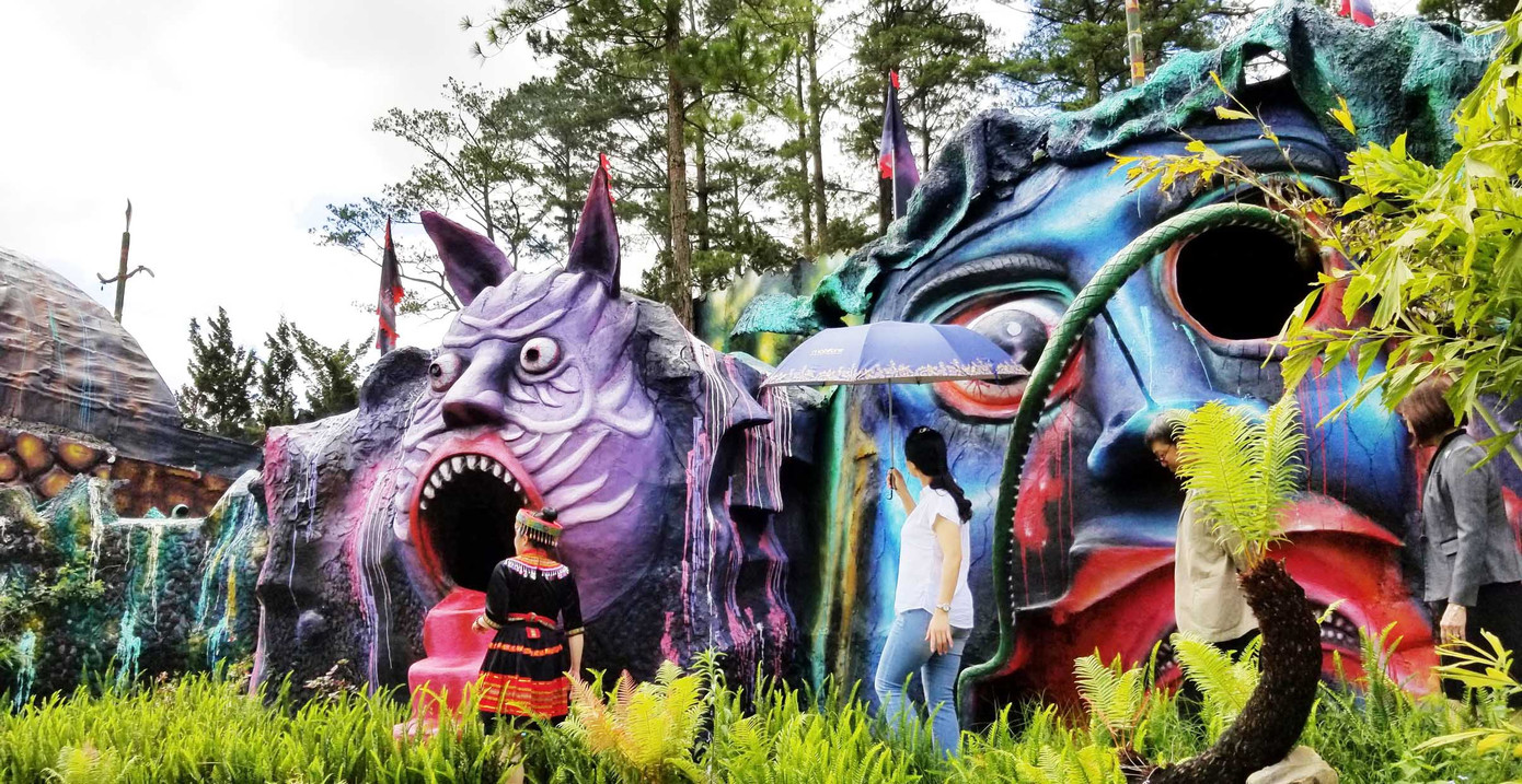 Quỷ Núi Suối Ma: Điểm check-in hot 'rần rần' của giới trẻ tại Đà Lạt ảnh 1