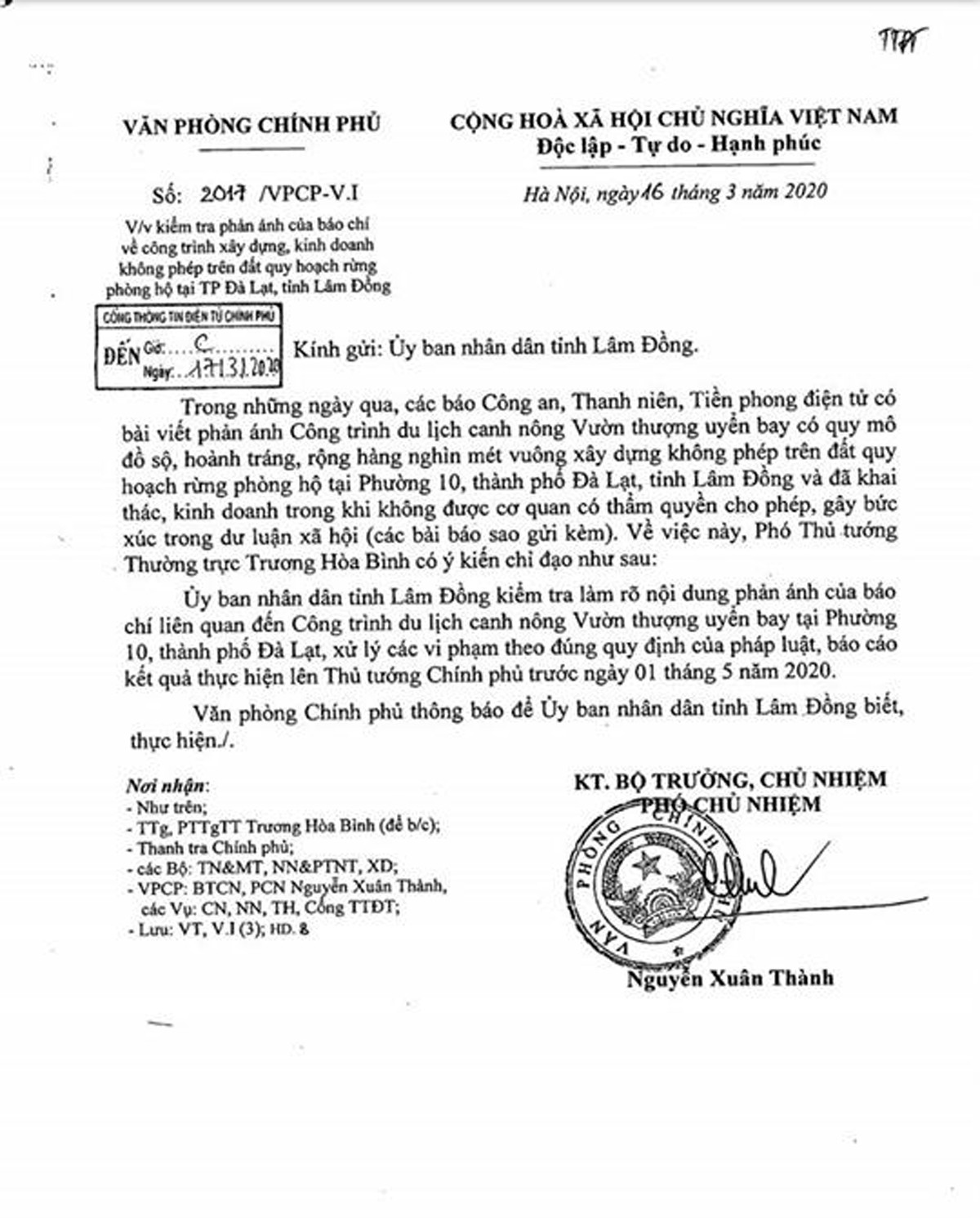 Chính phủ lần thứ 3 chỉ đạo xử lý sai phạm dự án 'Vườn thượng uyển bay' ảnh 1