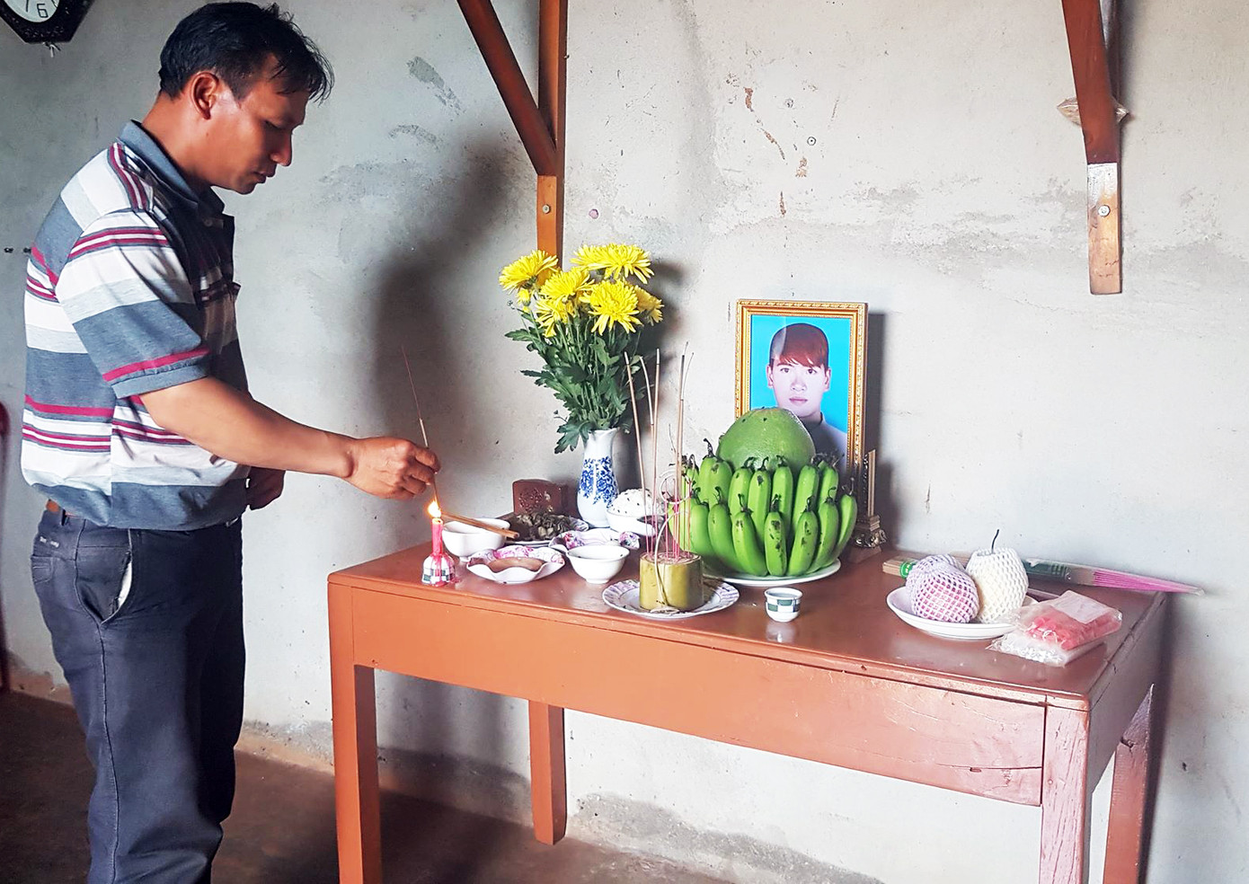 Vụ bí thư xã giết cháu, đốt xác phi tang: Tìm con trong vô vọng... ảnh 2