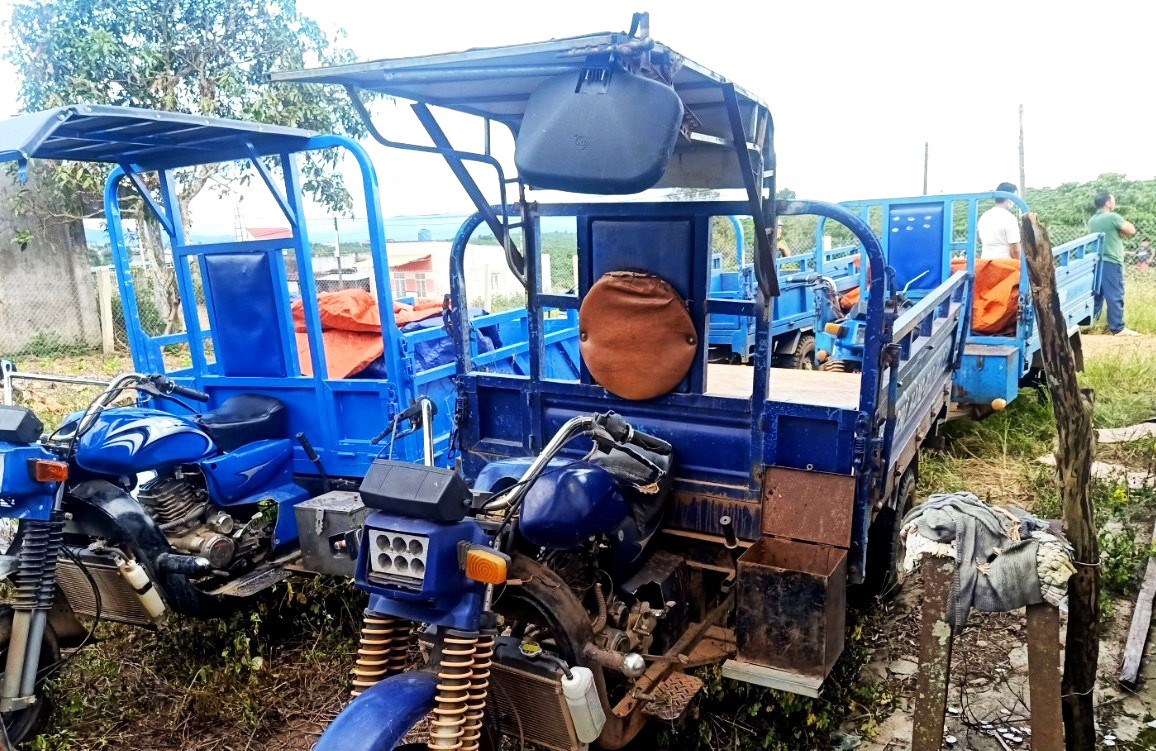 Nhóm đối tượng có tiền án trộm 4 xe ba gác trong 1 đêm ảnh 1