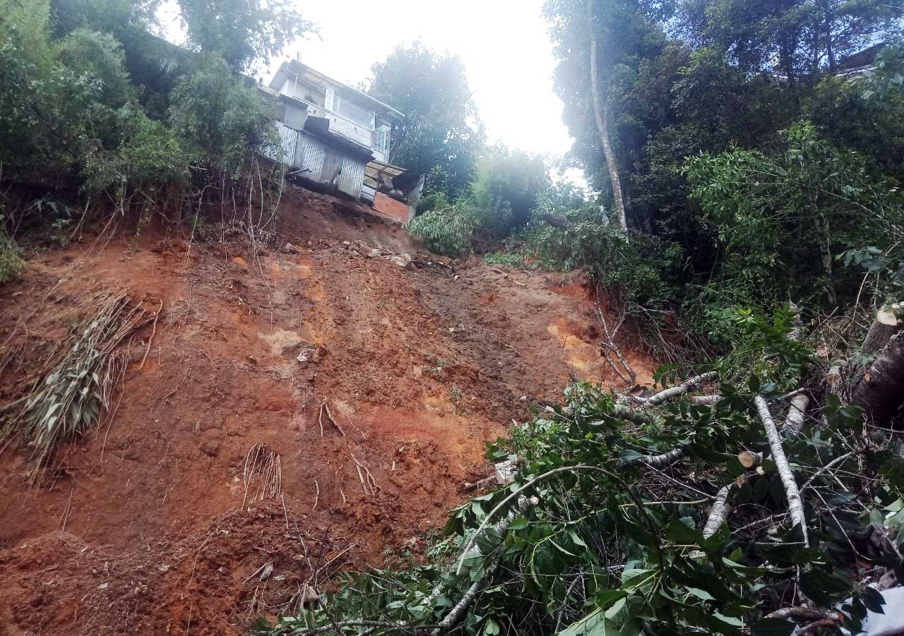 Sạt lở nghiêm trọng ở Đà Lạt, nhiều hộ dân phải di dời ảnh 1