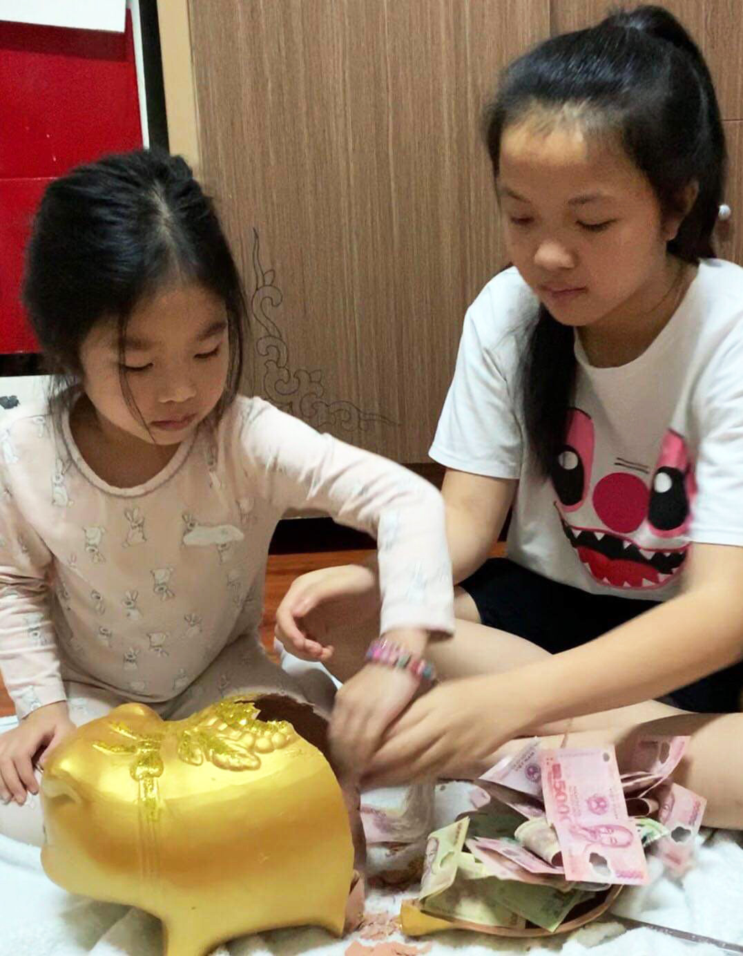 Lâm Đồng: Trẻ đập heo đất, già trút ống tiết kiệm ủng hộ phòng chống dịch COVID-19 ảnh 1