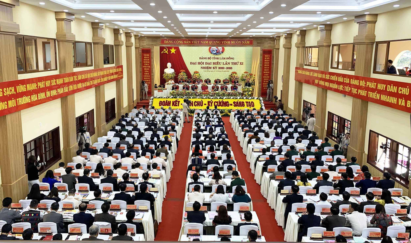 Chủ tịch Hội đồng Lý luận Trung ương chỉ đạo Đại hội Đảng bộ Lâm Đồng ảnh 2