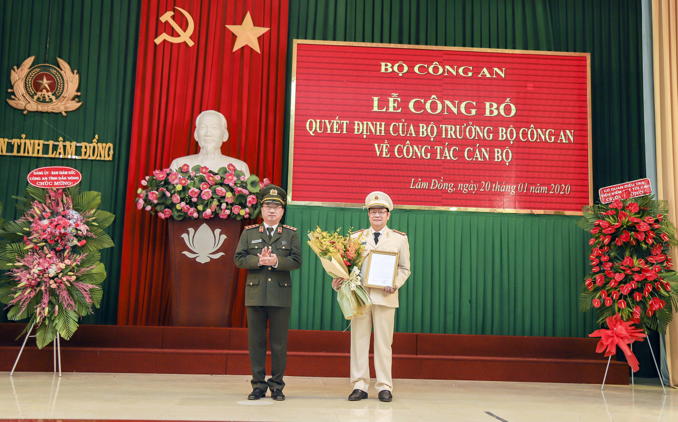 Phó giám đốc Công an Đắk Nông làm Giám đốc Công an Lâm Đồng ảnh 1