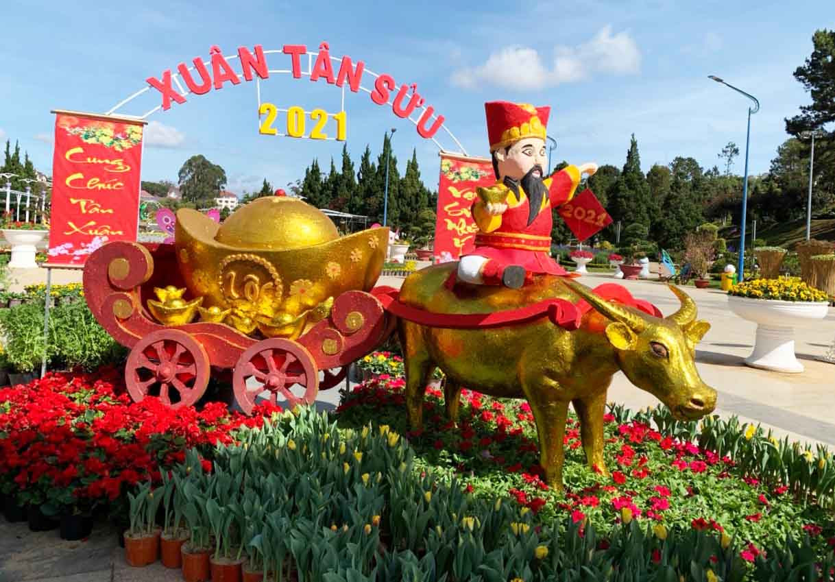 Đà Lạt: Lần đầu tiên Hội hoa xuân mở cửa ban đêm ảnh 5