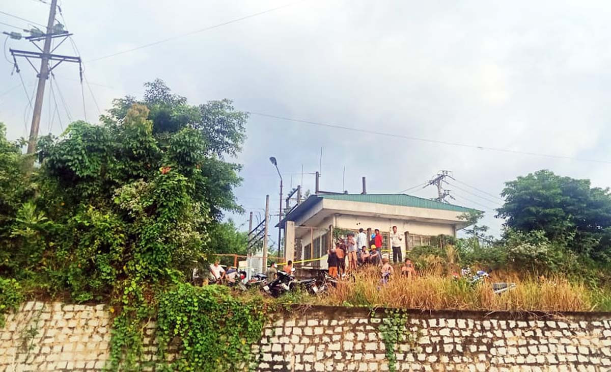 Một người chết tại trạm biến áp, tay cầm sợi cáp cắt dở ảnh 1