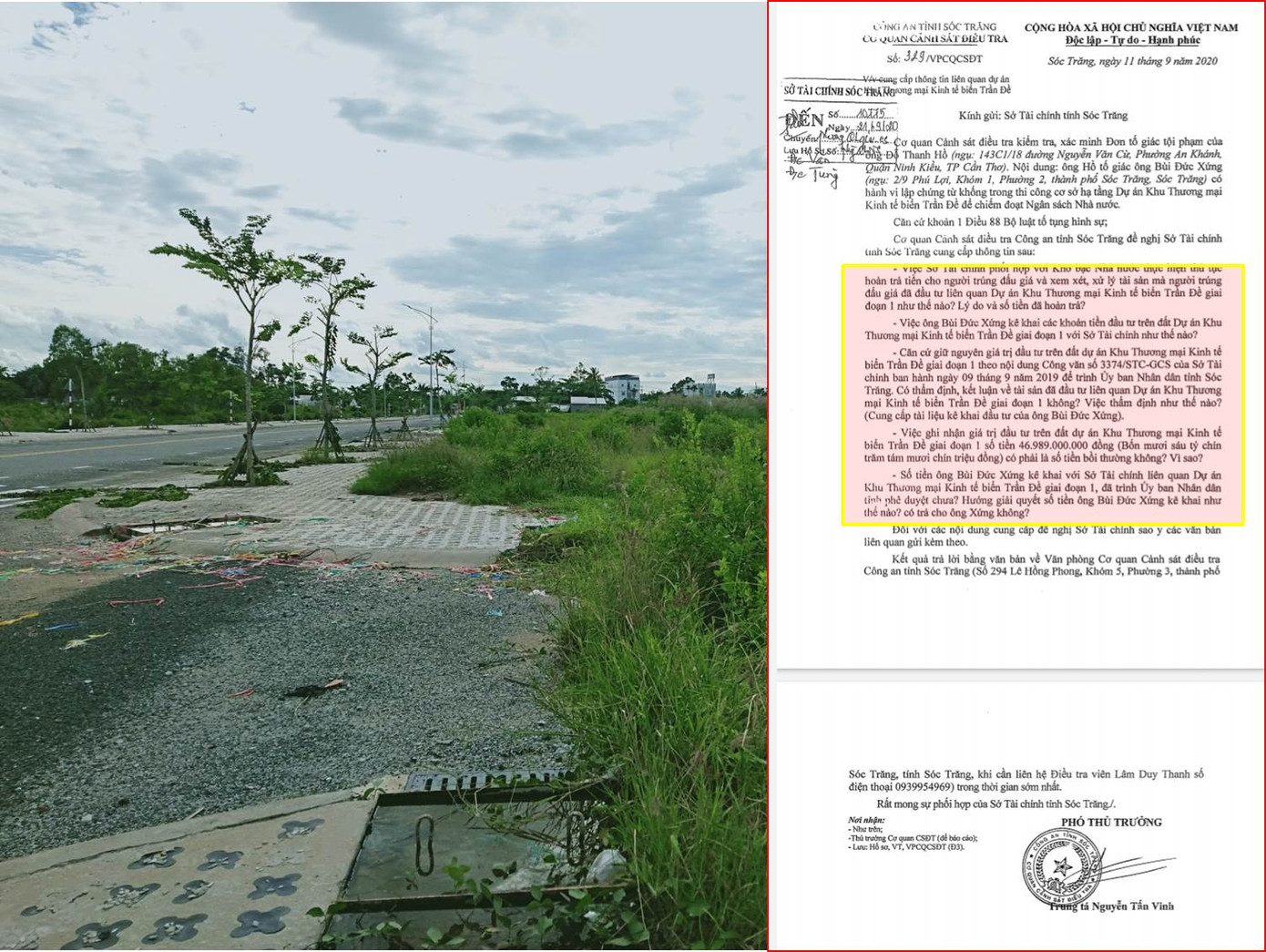 Công an vào cuộc vụ đại gia Sóc Trăng bị tố 'bùng' tiền đối tác ảnh 3