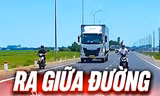 TP NOW: Cãi vã với chồng, người phụ nữ ra giữa đường nằm chặn xe