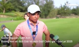 Nhà vô địch Golf Quốc gia 2025 Nguyễn Tuấn Anh: Tôi rất may mắn khi giành chiến thắng