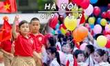 Hà Nội ngày khai giảng 5/9 nhiệt độ thế nào?