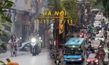 Hà Nội sáng sớm trời lạnh, có lúc có mưa