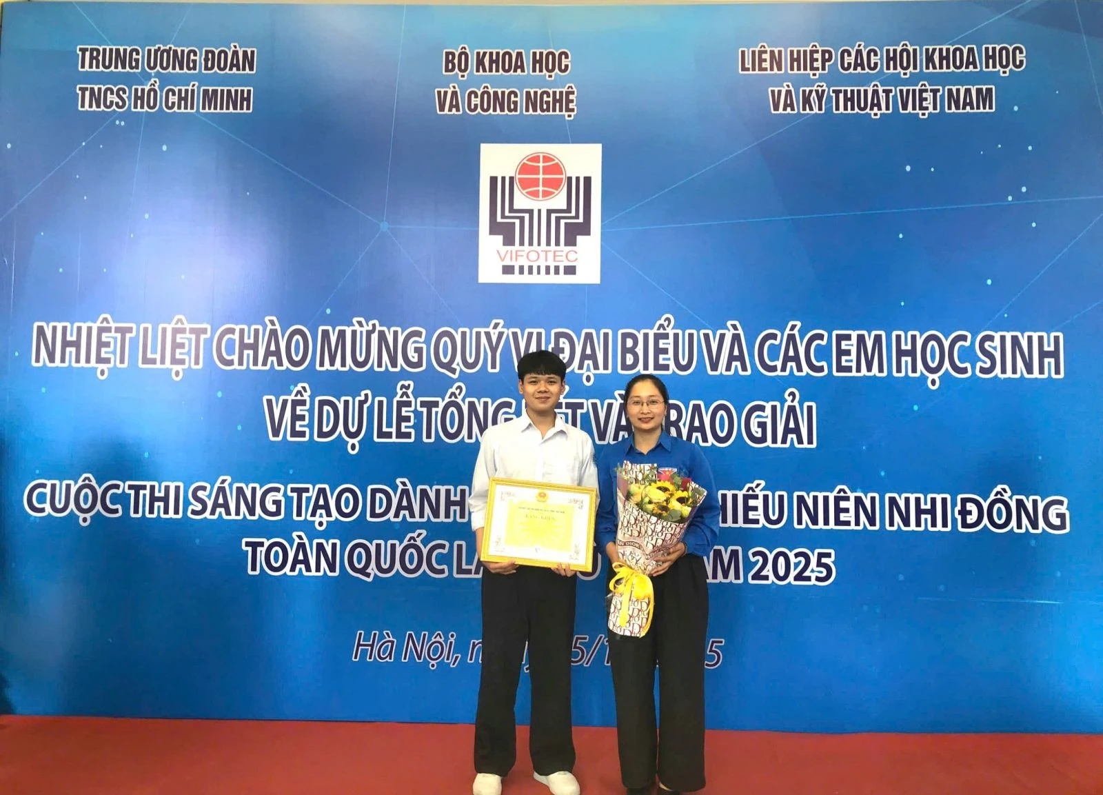 Đặng Huy Mạnh: Gương mặt trẻ tiêu biểu với mô hình khí canh thông minh