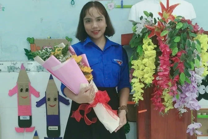 Cô giáo mầm non Vĩnh Long được đề cử Giải thưởng Gương mặt trẻ Việt Nam tiêu biểu