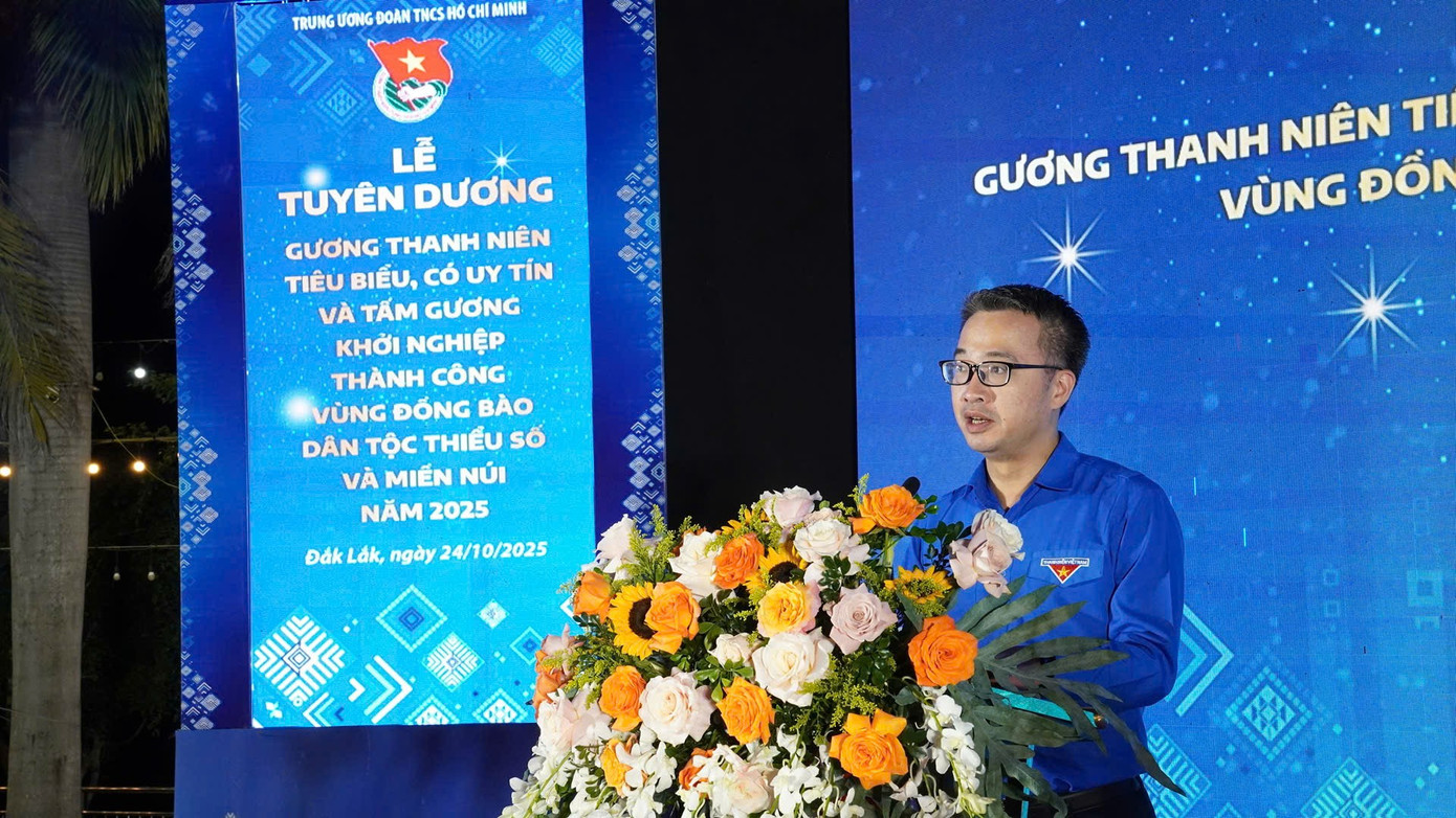 Anh Nguyễn Tường Lâm chia sẻ tại chương trình. tienphong-6787.jpg