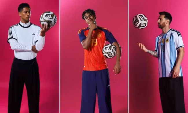 Messi, Bellingham và Yamal giới thiệu trái bóng đặc biệt cho trận chung kết 