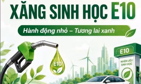 Hải Phòng: 100% cửa hàng bán xăng E10 từ ngày 1/6