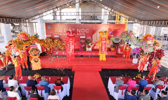 Tháp Polaris - The Maris Vũng Tàu chính thức cất nóc, khẳng định năng lực chủ đầu tư TDG Group