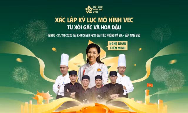 Hành trình xuyên Việt trong lòng VEC: 34 tỉnh, thành kể chuyện bằng sản vật tại Hội chợ Mùa thu lần thứ nhất 2025