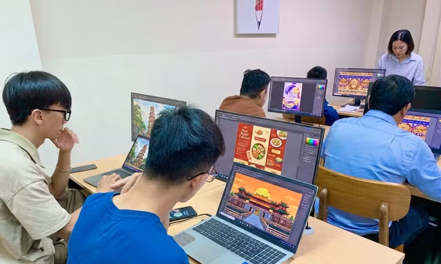 Đồ họa - nghề sáng tạo không có điểm dừng, chỉ có điểm bắt đầu tiếp theo