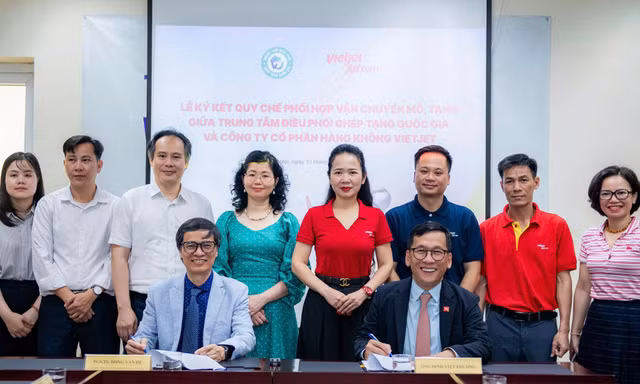 Vietjet và Trung tâm Điều phối ghép tạng Quốc gia: Kết nối những hành trình của sự sống