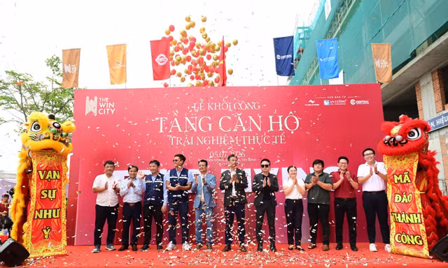 Bộ 3 Chủ đầu tư khởi công tầng căn hộ trải nghiệm thực tế The Win City
