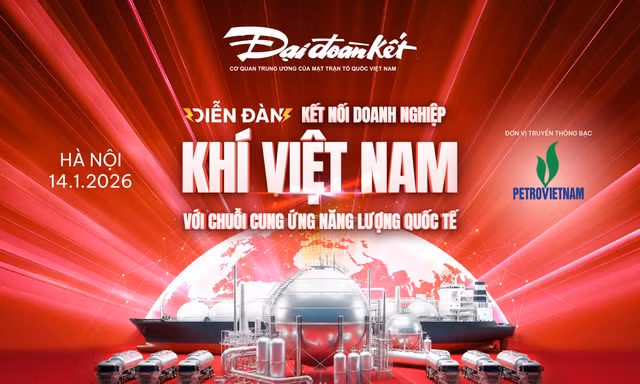Chương trình 'Diễn đàn Kết nối doanh nghiệp khí Việt Nam với chuỗi cung ứng năng lượng quốc tế'