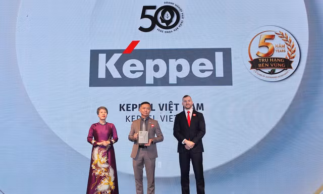 Keppel lần thứ năm liên tiếp được vinh danh tại Top 50 Doanh nghiệp Phát triển Bền vững 2026 