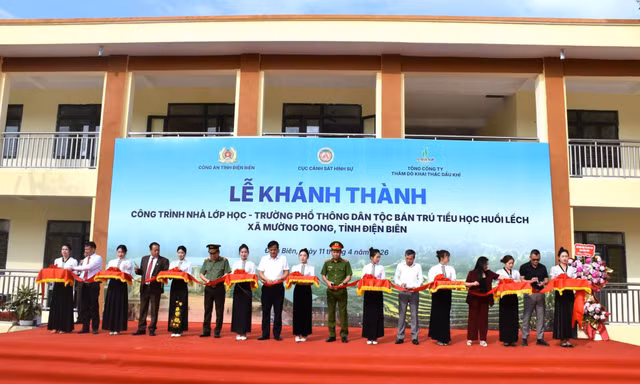 PVEP đồng hành với sự nghiệp giáo dục tỉnh Điện Biên 