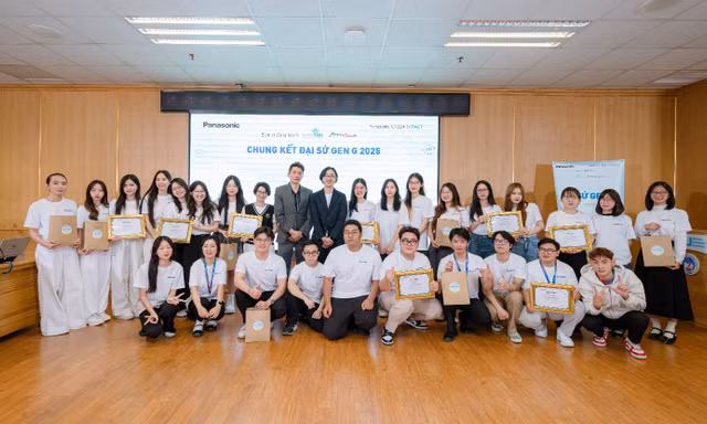 Panasonic trao quyền cho thế hệ trẻ đề xuất và biến ý tưởng bền vững thành thực tế tại “Đại sứ Gen G 2025”