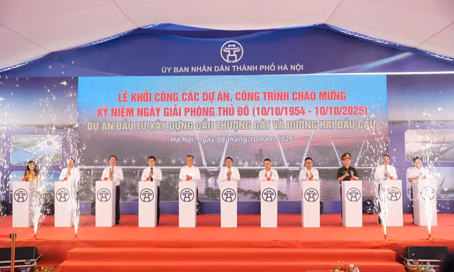 Hà Nội khởi công Dự án Cầu Thượng Cát