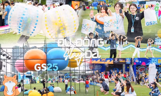 GS25 Việt Nam lần đầu làm Festival và… khiến giới trẻ ĐU ĐÔNG đến mức SLAY ĐÃ!