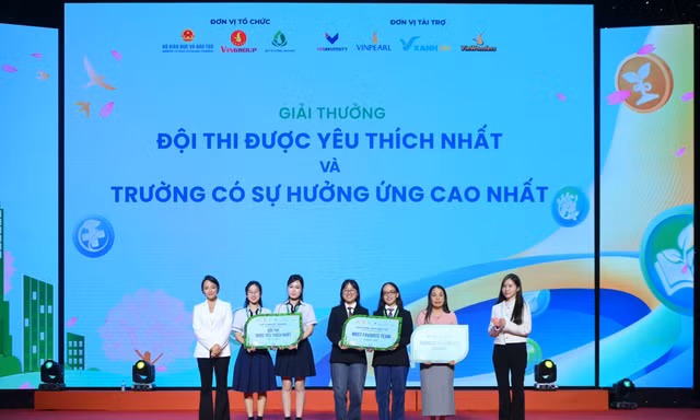 Dư âm Tiếng nói Xanh: Sân chơi học thuật thúc đẩy tư duy hành động của thế hệ trẻ