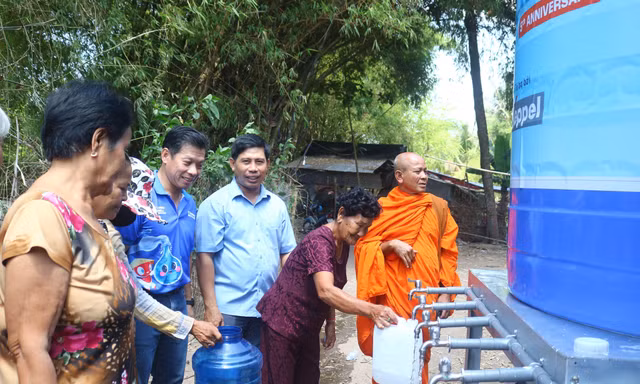 Giải bài toán cấp nước sinh hoạt cho vùng ven biển Cần Thơ