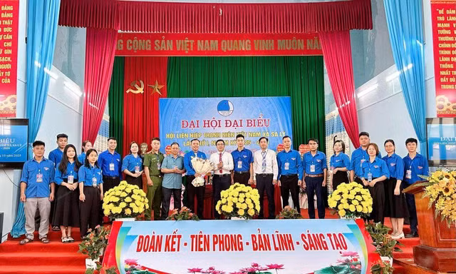 Đoàn TNCS Hồ Chí Minh xã Sa Lý tổ chức Đại hội đại biểu lần thứ I