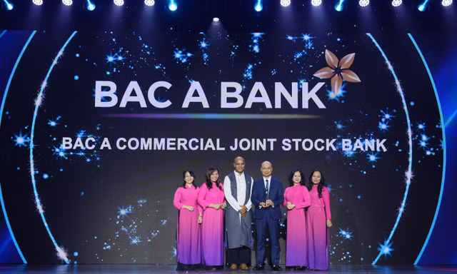 BAC A BANK lần thứ 3 liên tiếp được vinh danh 'Nơi làm việc tốt nhất châu Á'