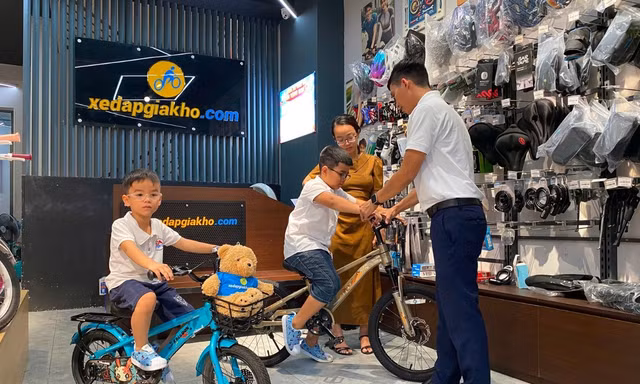 Xe Đạp Giá Kho: Xe đạp trở thành quà 1/6 được phụ huynh chọn nhiều nhất
