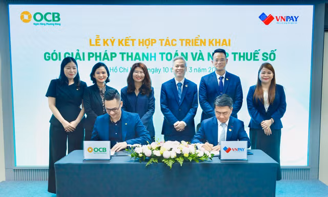 OCB và VNPAY 'mở lối' giúp doanh nghiệp, hộ kinh doanh dễ dàng tiếp cận thuế số