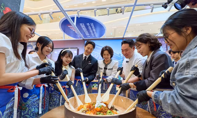 Nông sản Hàn Quốc nhận được nhiều sự quan tâm tại 'Lễ hội Văn hoá và Du lịch Hàn Quốc 2026'