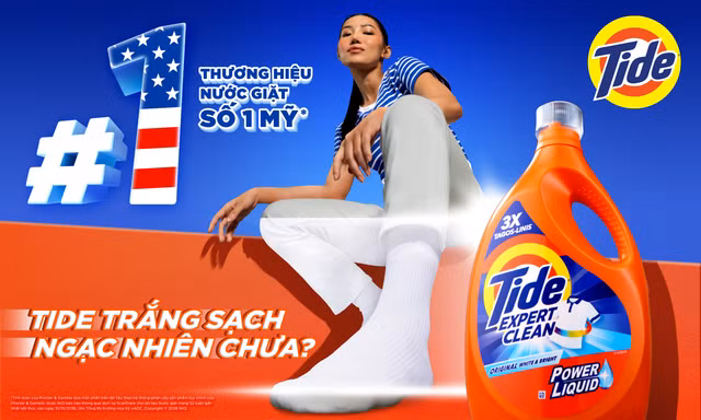 Thương hiệu nước giặt số 1 Mỹ trở lại Việt Nam, bạn đã thử chưa?