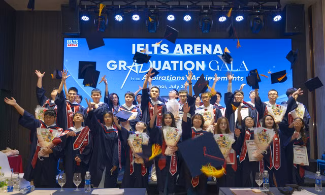 IELTS Arena Graduation Gala 2026: Vinh danh hành trình, tiếp sức thế hệ trẻ hội nhập