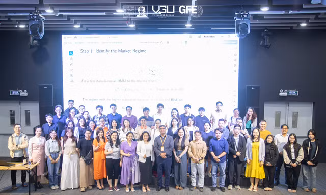 Trường Đại học Việt Đức mở ra góc nhìn mới về tài chính trong kỷ nguyên dữ liệu