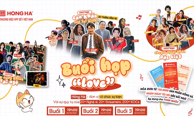 Buổi họp LOVE – Khi Hồng Hà biến mùa khai giảng thành mùa kết nối yêu thương
