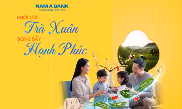Nam A Bank triển khai chuỗi ưu đãi đón tết Bính Ngọ 2026