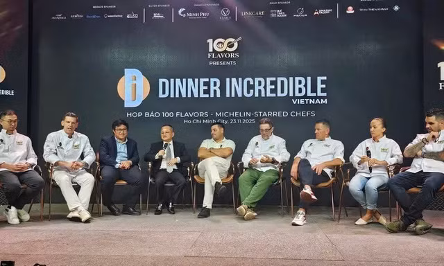 13 đầu bếp Michelin sẽ xuất hiện tại Việt Nam trong tuần lễ ẩm thực quốc tế