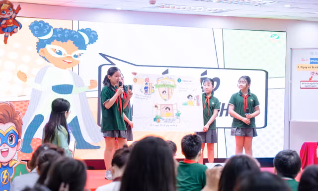 Học sinh Thủ đô rèn kỹ năng bảo vệ bản thân, chống xâm hại qua tiết chuyên đề khoa học tích hợp AI